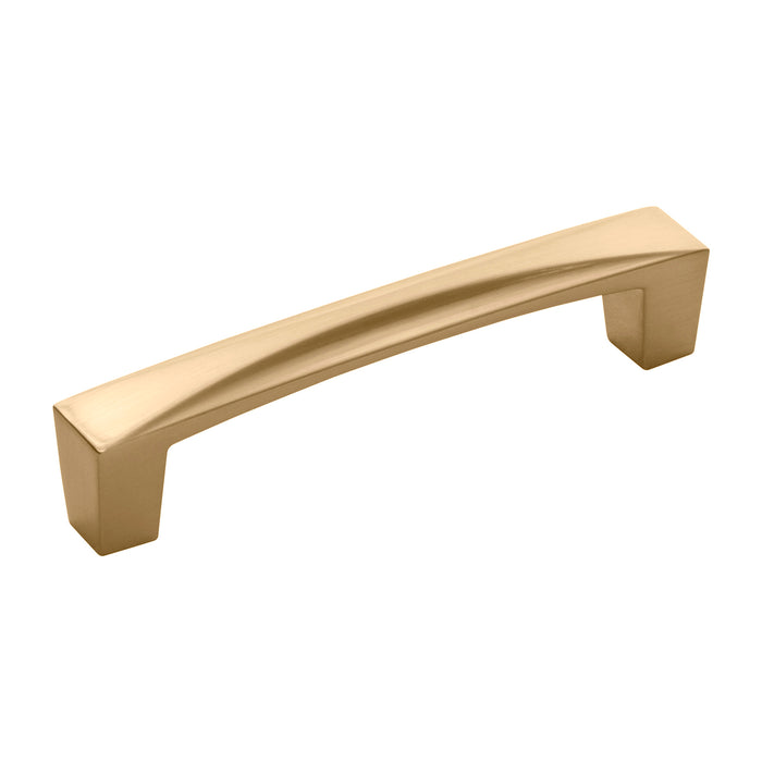 Hickory Hardware H076130-CBZ Crest Collection Pull 3-3/4 Inch (96mm) Center to Center Champagne Bronze Finish