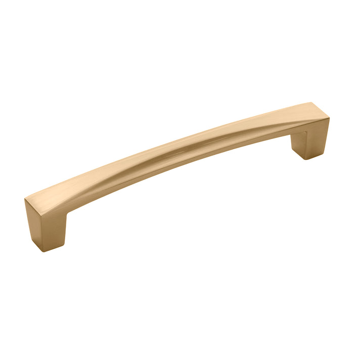 Hickory Hardware H076131-CBZ Crest Collection Pull 5-1/16 Inch (128mm) Center to Center Champagne Bronze Finish