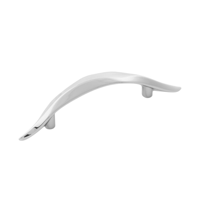 Hickory Hardware H076647-14 Willow Collection Pull 3 Inch (76mm) Center to Center Polished Nickel Finish