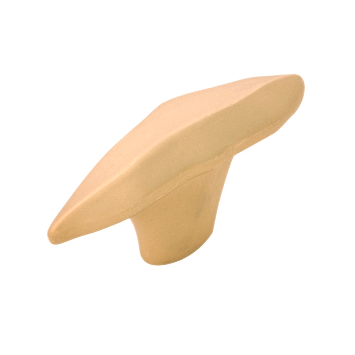 Hickory Hardware H076653-FUB Willow Collection Knob 2-1/8 Inch (54mm) X 5/8 Inch (16mm) Flat Ultra Brass Finish
