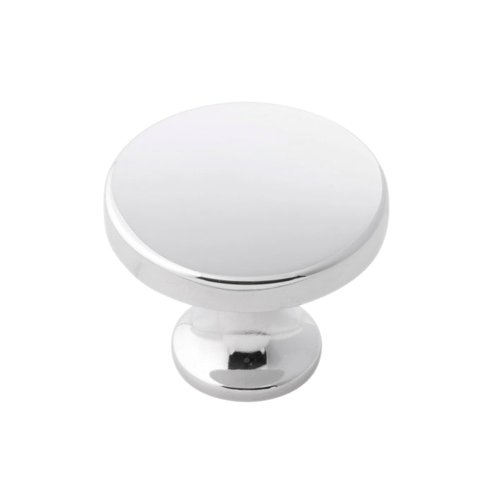 Hickory Hardware H076698-CH Forge Collection Knob 1-3/8 Inch (35mm) Diameter Chrome Finish