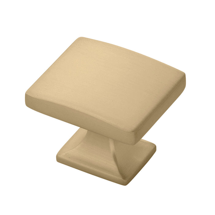 Hickory Hardware H076699-CBZ Forge Collection Knob 1-7/16 Inch (37mm) x 1-1/4 Inch (32mm) Champagne Bronze Finish