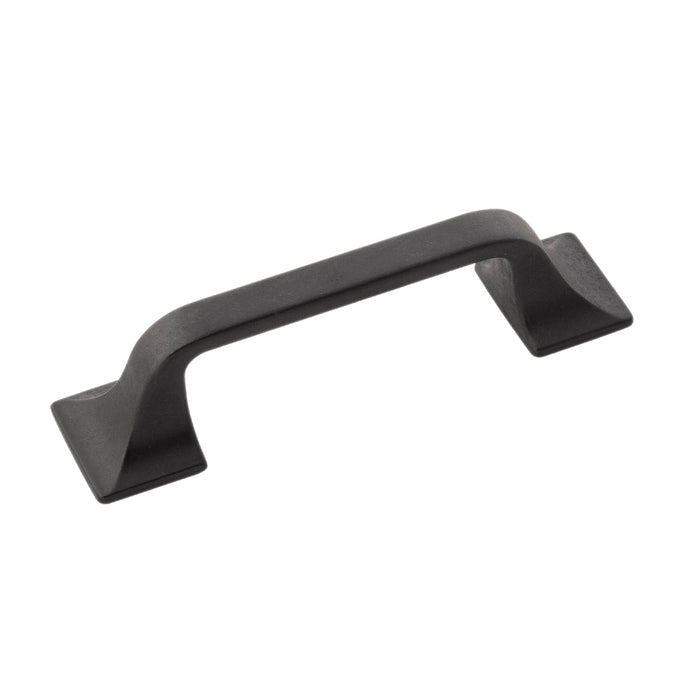 Hickory Hardware H076700-BI Forge Collection Pull 3 Inch (76mm) Center to Center Black Iron Finish