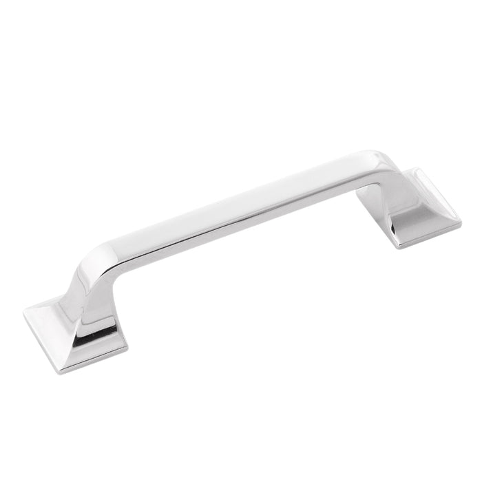 Hickory Hardware H076701-CH Forge Collection Pull 3-3/4 Inch (96mm) Center to Center Chrome Finish