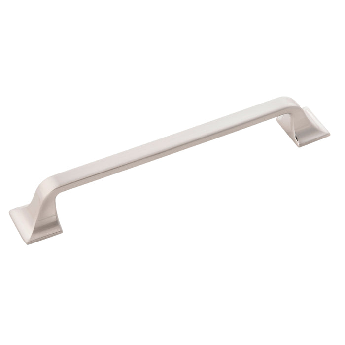 Hickory Hardware H076703-SN Forge Collection Pull 6-5/16 Inch (160mm) Center to Center Satin Nickel Finish
