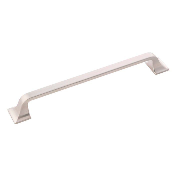 Hickory Hardware H076704-SN Forge Collection Pull 7-9/16 Inch (192mm) Center to Center Satin Nickel Finish