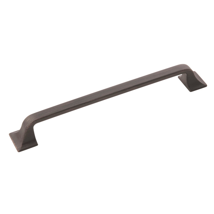 Hickory Hardware H076704-VB Forge Collection Pull 7-9/16 Inch (192mm) Center to Center Vintage Bronze Finish