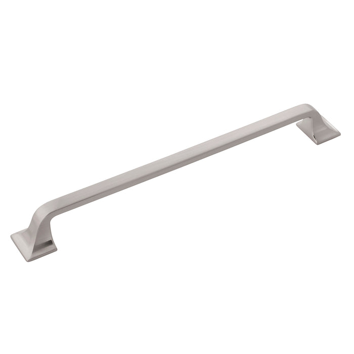 Hickory Hardware H076705-SN Forge Collection Pull 8-13/16 Inch (224mm) Center to Center Satin Nickel Finish