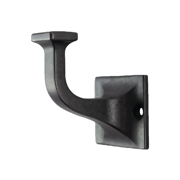 Hickory Hardware H077190-BI Forge Collection Single Prong Hook 2-3/4 Inch (70mm) Long Black Iron Finish