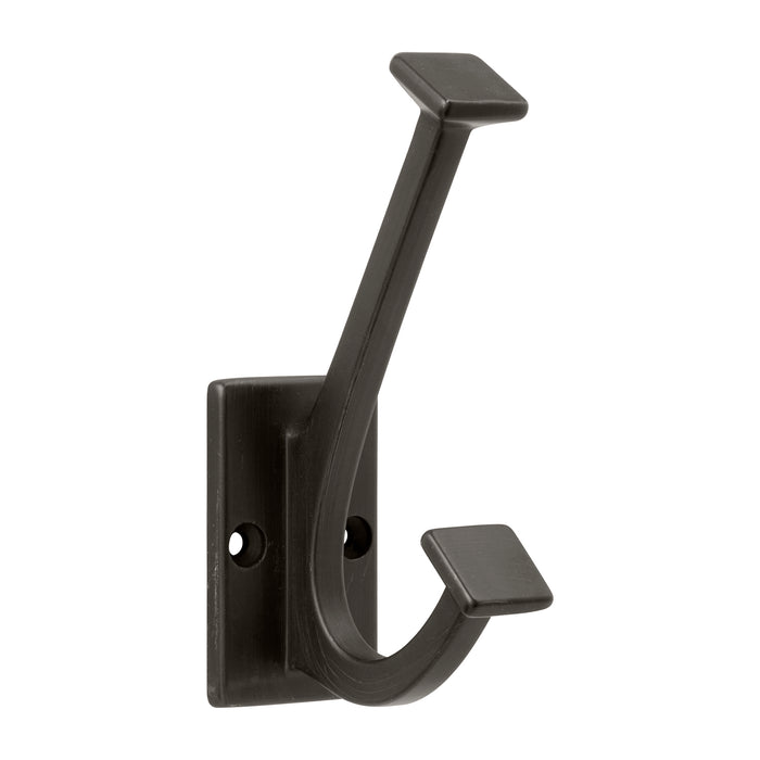 Hickory Hardware H077192-VB Skylight Collection Coat & Hat Hook 4-7/8 Inch (124mm) Long Vintage Bronze Finish