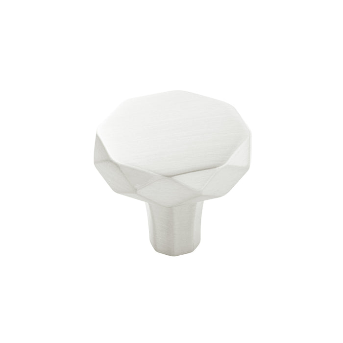 Hickory Hardware H077839SN Karat Collection Knob 1-1/4 Inch (32mm) Diameter Satin Nickel Finish