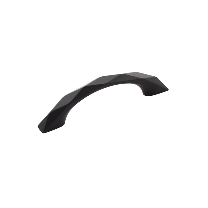 Hickory Hardware H077840MB Karat Collection Pull 3 Inch (76mm) Center to Center Matte Black Finish