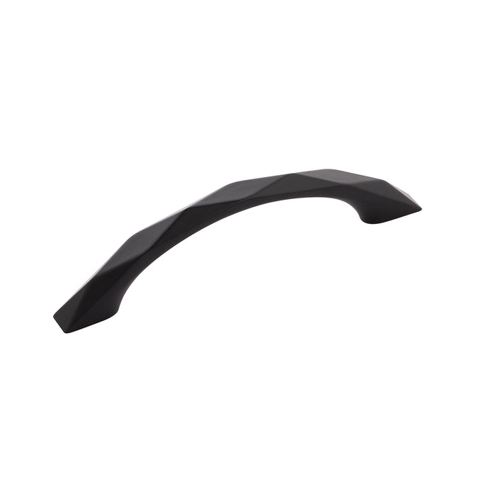 Hickory Hardware H077841MB Karat Collection Pull 3-3/4 Inch (96mm) Center to Center Matte Black Finish