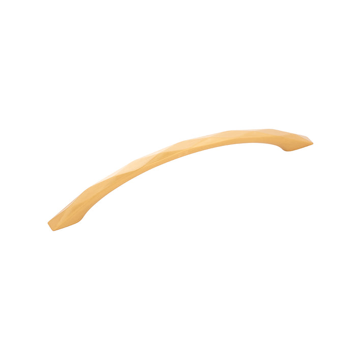 Hickory Hardware H077843BGB Karat Collection Pull 6-5/16 Inch (160mm) Center to Center Brushed Golden Brass Finish