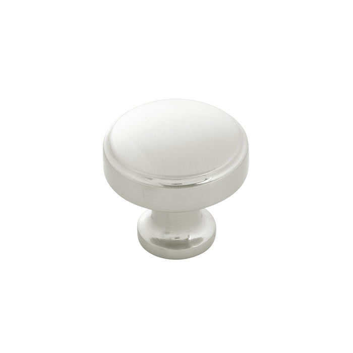 Hickory Hardware H077849SN Piper Collection Knob 1-1/4 Inch (32mm) Diameter Satin Nickel Finish
