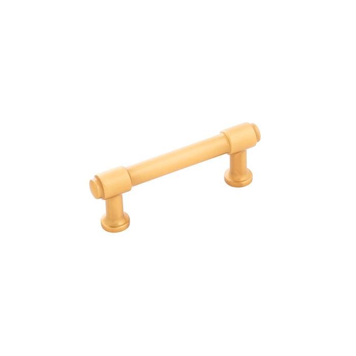 Hickory Hardware H077851BGB Piper Collection Pull 3 Inch (76mm) Center to Center Brushed Golden Brass Finish