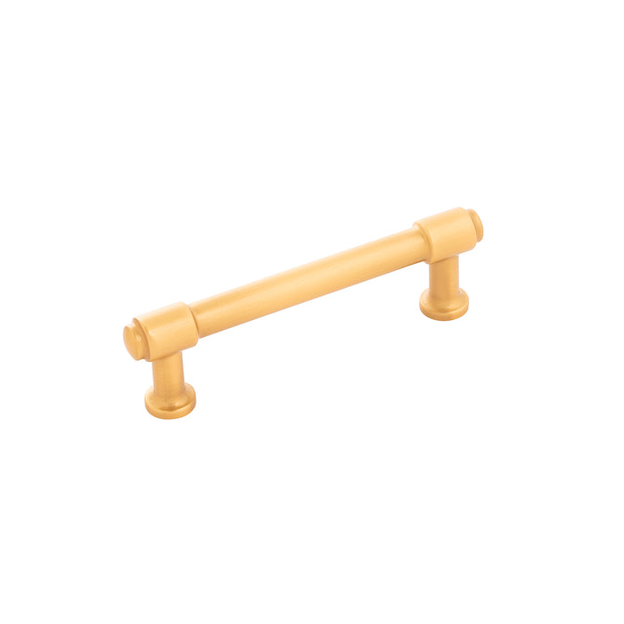 Hickory Hardware H077852BGB Piper Collection Pull 3-3/4 Inch (96mm) Center to Center Brushed Golden Brass Finish