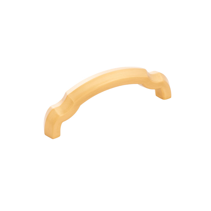 Hickory Hardware H077862BGB Veranda Collection Pull 3 Inch (76mm) Center to Center Brushed Golden Brass Finish