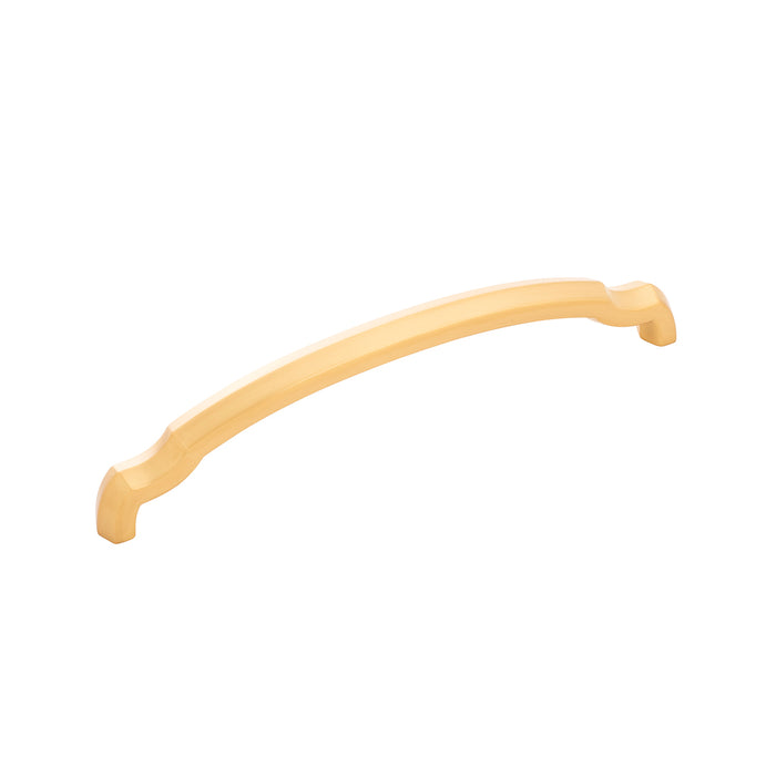 Hickory Hardware H077865BGB Veranda Collection Pull 6-5/16 Inch (160mm) Center to Center Brushed Golden Brass Finish