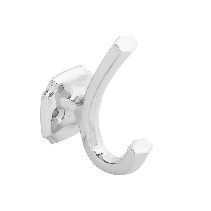 Hickory Hardware H077870CH Veranda Collection Hook 1 Inch (25mm) Center to Center Chrome Finish