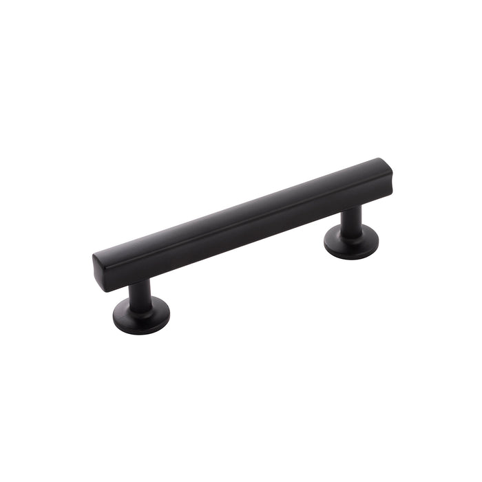 Hickory Hardware H077881MB Woodward Collection Pull 3-3/4 Inch (96mm) Center to Center Matte Black Finish