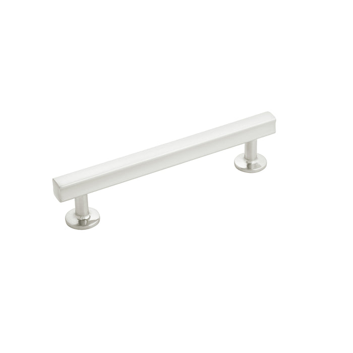 Hickory Hardware H077882SN Woodward CollectionPull 5-1/16 Inch (128mm) Center to Center Satin Nickel Finish