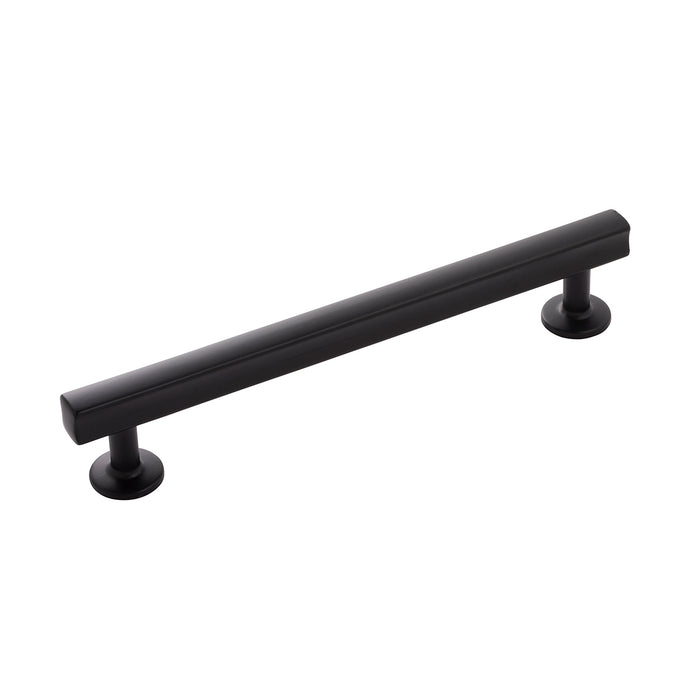 Hickory Hardware H077883MB Woodward Collection Pull 6-5/16 Inch (160mm) Center to Center Matte Black Finish