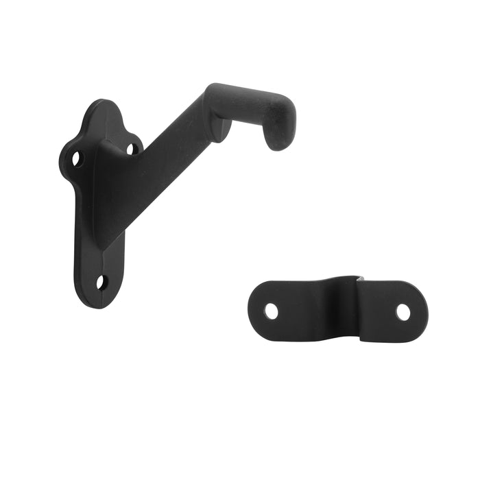Hickory Hardware H07845110B Hand Rail Brackets Collection Handrail Bracket Heavy Duty 2-13/16 Inch (71mm) Oil-Rubbed Bronze Finish