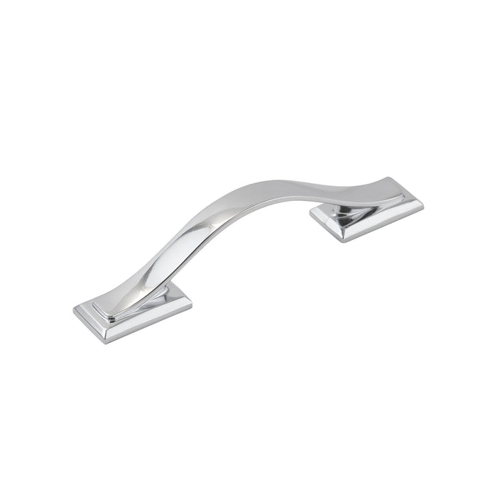 Hickory Hardware H078770CH Dover Collection Pull 3 Inch (76mm) Center to Center Chrome Finish