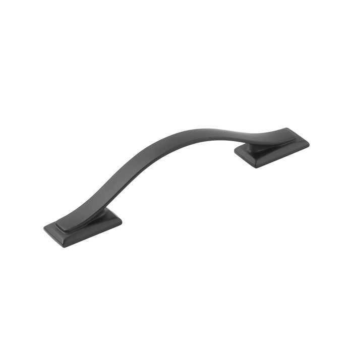 Hickory Hardware H078771MB Dover Collection Pull 3-3/4 Inch (96mm) Center to Center Matte Black Finish