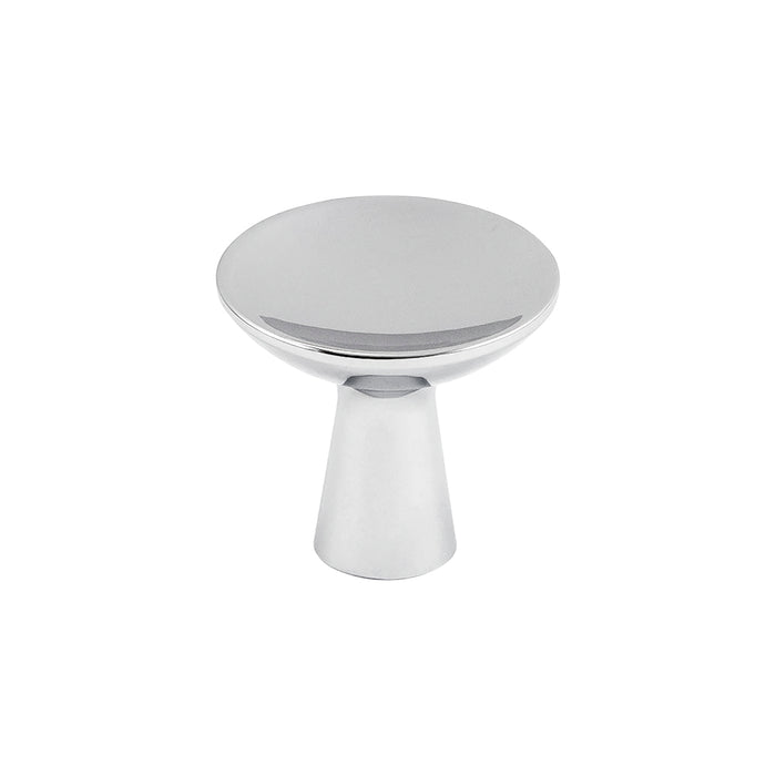 Hickory Hardware H078776CH Maven Collection Knob 1-1/4 Inch (32mm) Diameter Chrome Finish