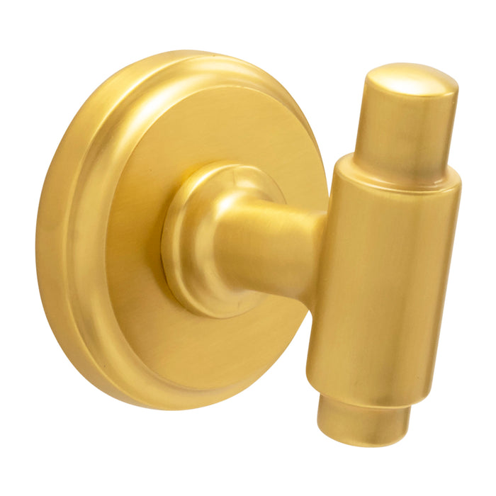 Hickory Hardware H079276-BGB Piper Collection Robe Hook 2-3/16 Inch (56mm) x 2 Inch (51mm) Brushed Golden Brass Finish