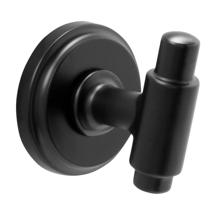 Hickory Hardware H079276-MB Piper Collection Robe Hook 2-3/16 Inch (56mm) x 2 Inch (51mm) Matte Black Finish
