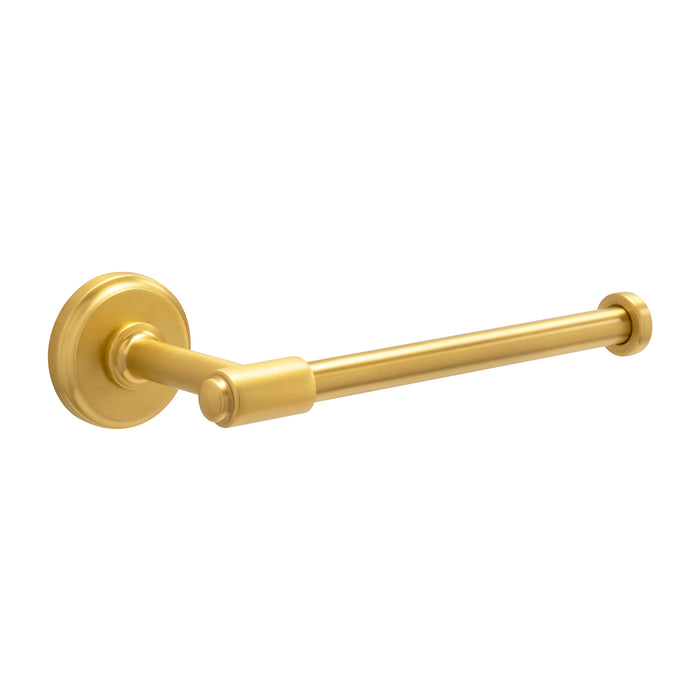Hickory Hardware H079277-BGB Piper Collection Toilet Paper Holder 7-3/8 Inch (187mm) Long Brushed Golden Brass Finish