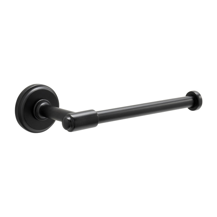 Hickory Hardware H079277-MB Piper Collection Toilet Paper Holder 7-3/8 Inch (187mm) Long Matte Black Finish