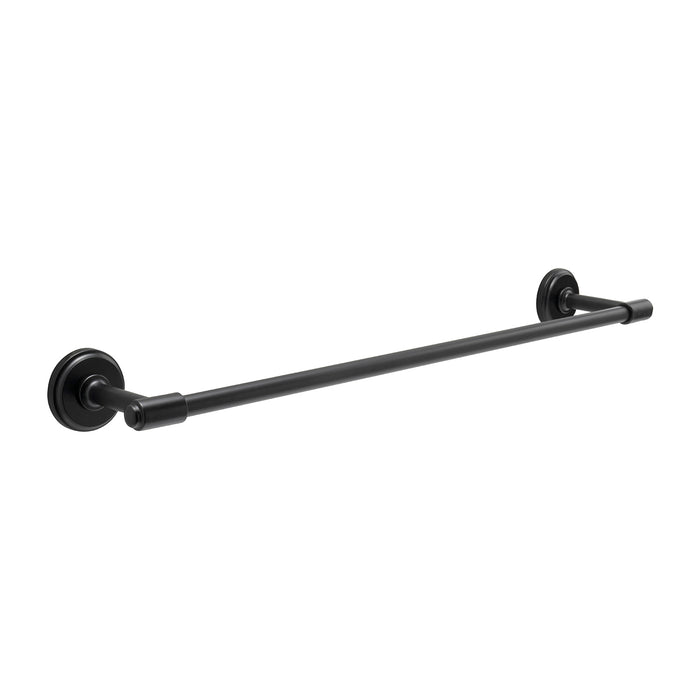 Hickory Hardware H079279-MB Piper Collection Towel Bar 18 Inch (457mm) Center to Center Matte Black Finish