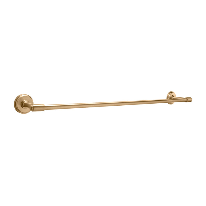 Hickory Hardware H079280-CBZ Piper Collection Towel Bar 24 Inch (610mm) Center to Center Champagne Bronze Finish