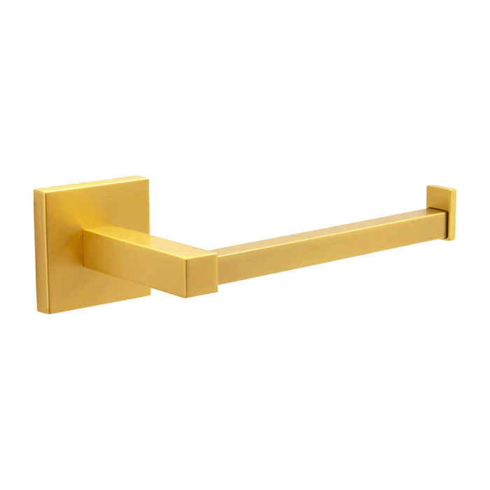 Hickory Hardware H079293-BGB Skylight Collection Toilet Paper Holder 7-5/16 Inch (186mm) Long Brushed Golden Brass Finish