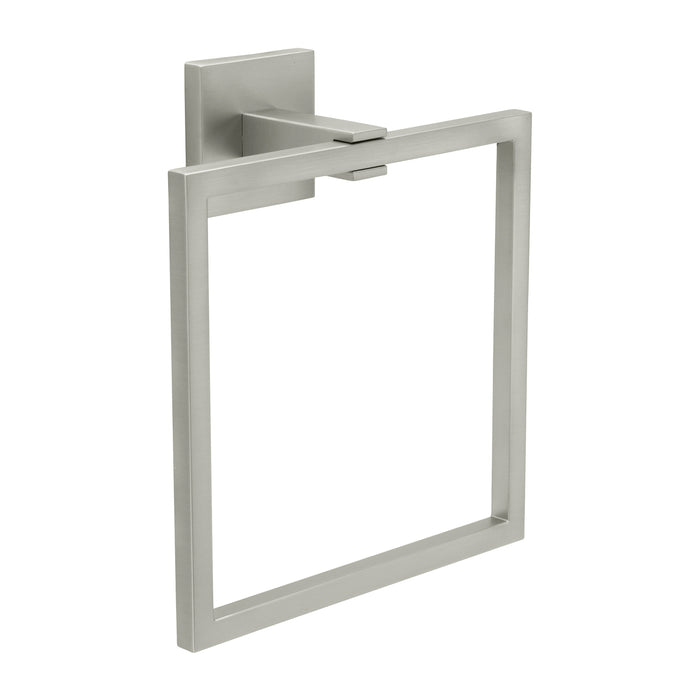 Hickory Hardware H079294-SS Skylight Collection Towel Ring 7-7/16 Inch (189mm) x 6-1/2 Inch (165mm) Stainless Steel Finish