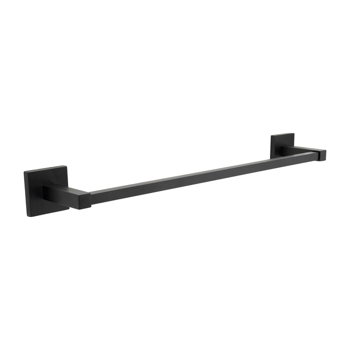 Hickory Hardware H079295-MB Skylight Collection Towel Bar 18 Inch (457mm) Center to Center Matte Black Finish