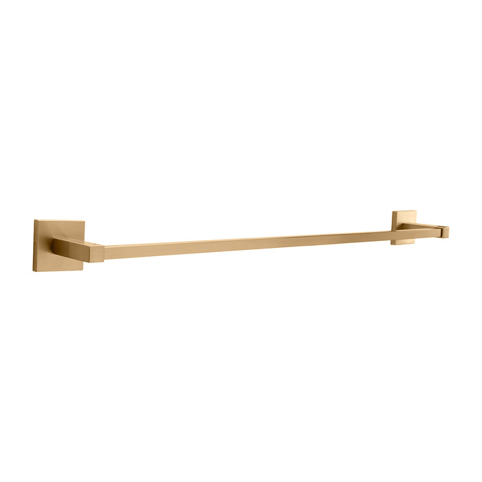 Hickory Hardware H079296-CBZ Skylight Collection Towel Bar 24 Inch (610mm) Center to Center Champagne Bronze Finish