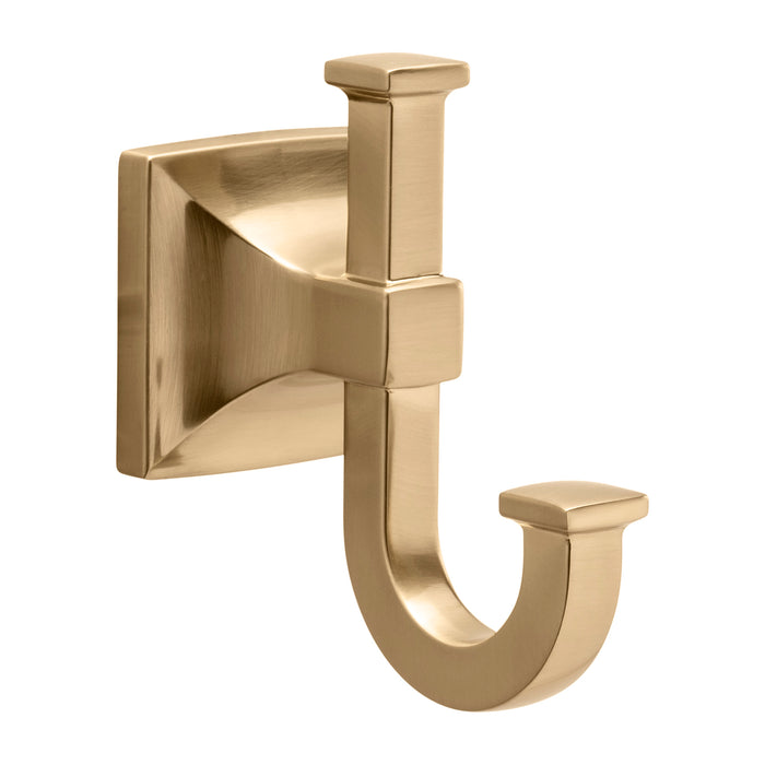 Hickory Hardware H079309-CBZ Studio Collection Robe Hook 3-3/4 Inch (95mm) Long Champagne Bronze Finish