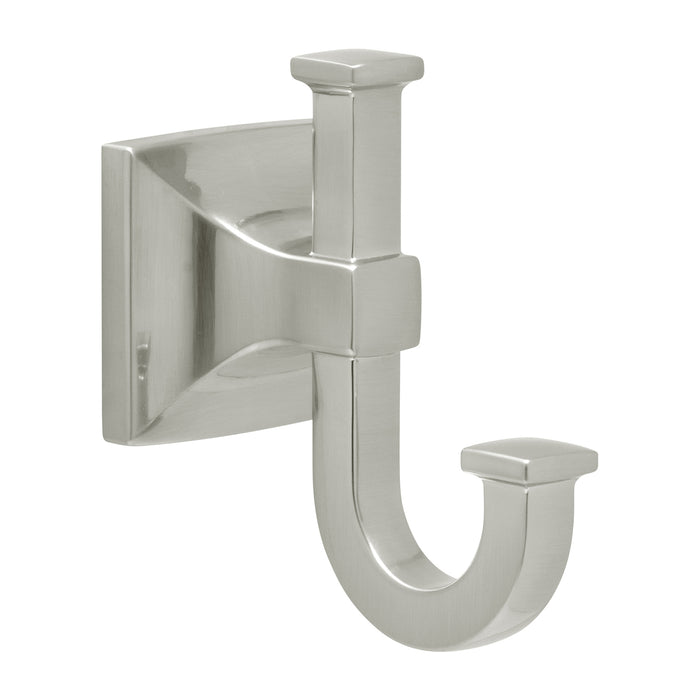 Hickory Hardware H079309-SN Studio Collection Robe Hook 3-3/4 Inch (95mm) Long Satin Nickel Finish