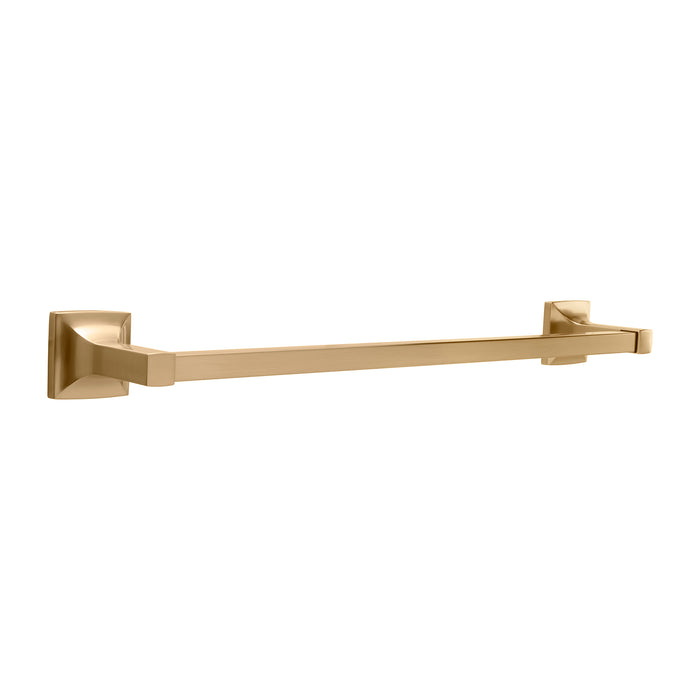 Hickory Hardware H079312-CBZ Studio Collection Towel Bar 18 Inch (457mm) Center to Center Champagne Bronze Finish