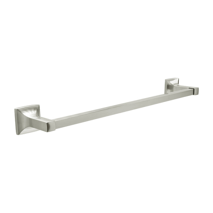 Hickory Hardware H079312-SN Studio Collection Towel Bar 18 Inch (457mm) Center to Center Satin Nickel Finish