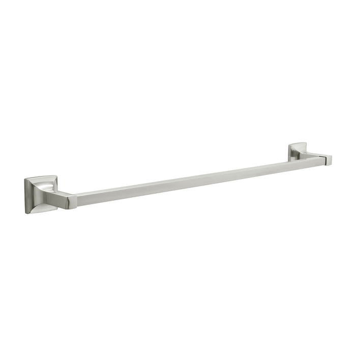 Hickory Hardware H079313-SN Studio Collection Towel Bar 24 Inch (610mm) Center to Center Satin Nickel Finish