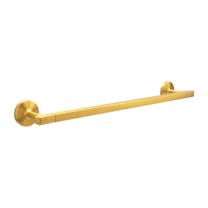 Hickory Hardware H079327-BGB Woodward Collection Towel Bar 18 Inch (457mm) Center to Center Brushed Golden Brass Finish