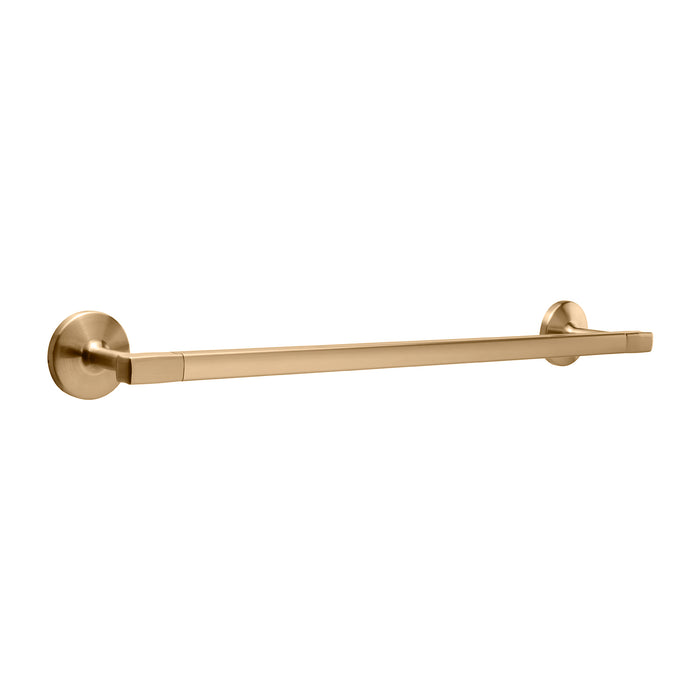 Hickory Hardware H079327-CBZ Woodward Collection Towel Bar 18 Inch (457mm) Center to Center Champagne Bronze Finish