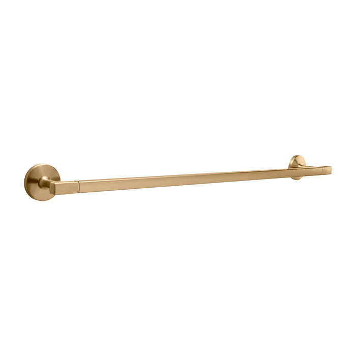 Hickory Hardware H079328-CBZ Woodward Collection Towel Bar 24 Inch (610mm) Center to Center Champagne Bronze Finish