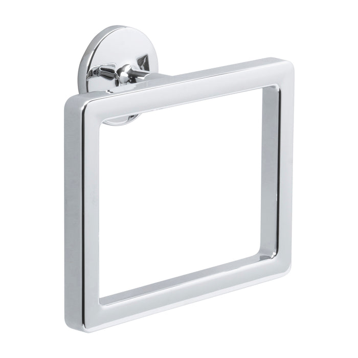 Hickory Hardware H079606-CH Woodward Collection Towel Ring 5-13/16 Inch (148mm) x 6-1/2 Inch (165mm) Chrome Finish